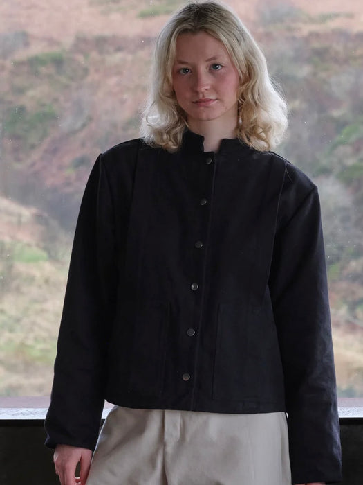Kate Sheridan Cross Jacket in Black
