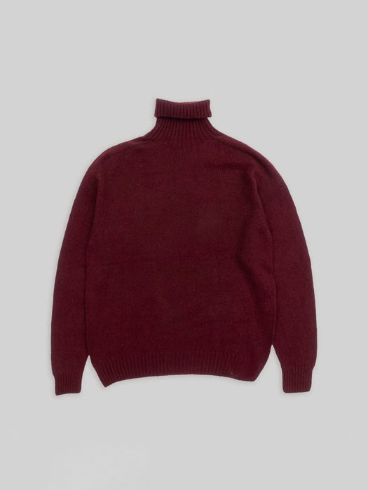 Origin Seamless Polo in Port