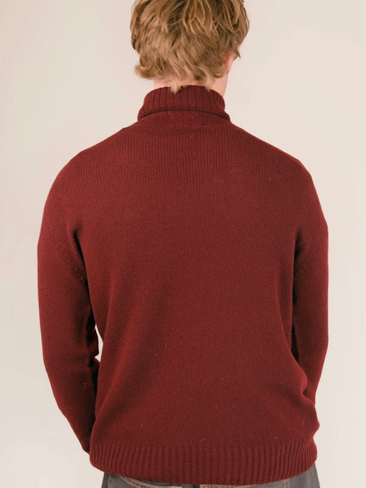 Origin Seamless Polo in Port