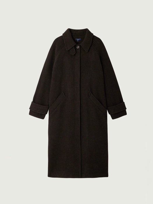 Soeur Berlin Coat in Marron / Noir