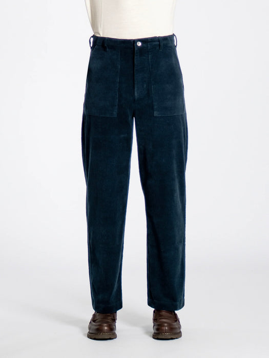 Far Afield Coup Cord  Trouser in Navy