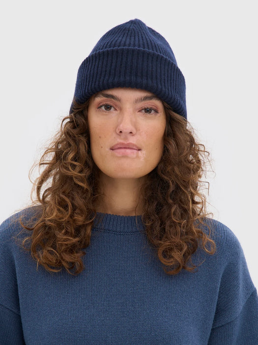 Colorful Standard Merino Wool Hat in Navy Blue