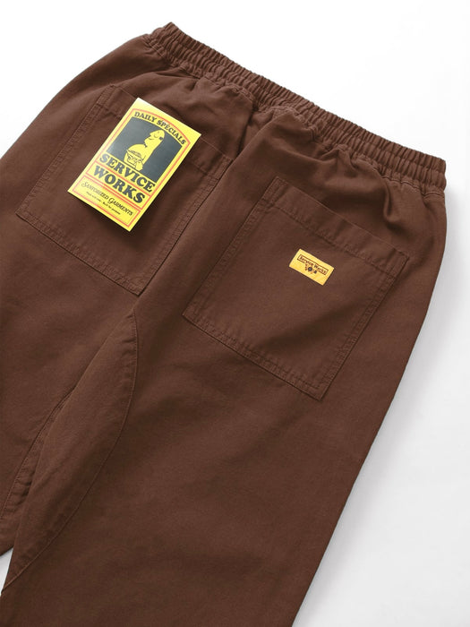 Service Works Canvas Chef Pant in Brown