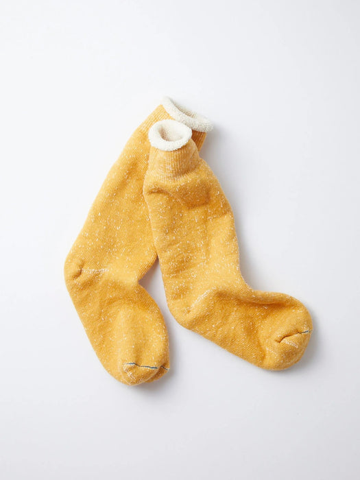 Rototo Double Face Socks in Yellow