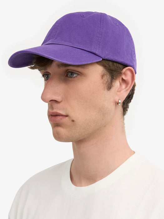 Colorful Standard Cotton Cap in Ultra Violet