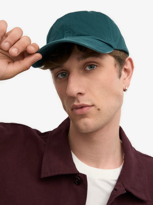 Colorful Standard Cotton Cap in Ocean Green