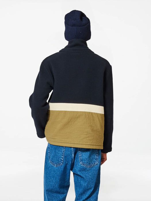 Homecore Swit Sheep Short Cabin Coat in Dark Navy