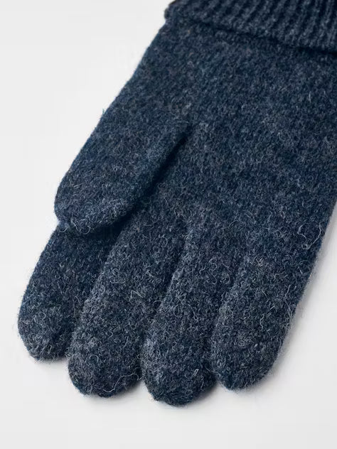Hestra Women's Raggwool Glove in Navy