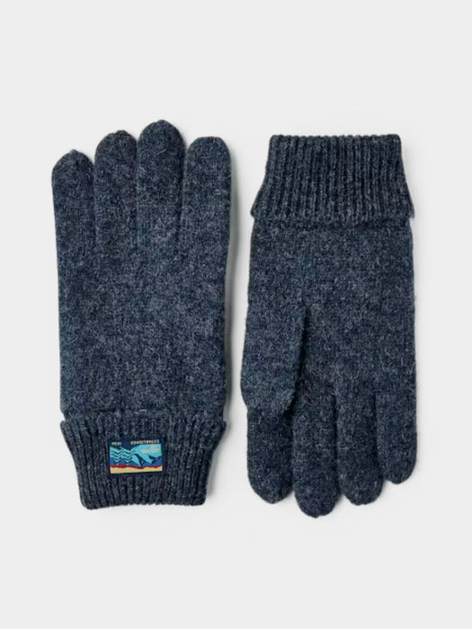 Hestra Women's Raggwool Glove in Navy