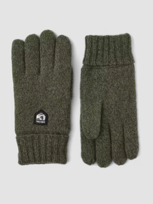 Hestra Men's Basic Wool Glove in Olive