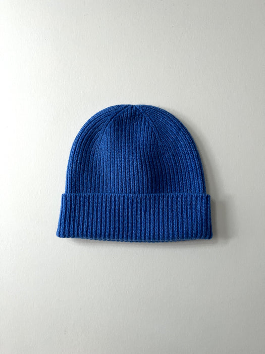 Array Single Rib Beanie in Tahiti Blue