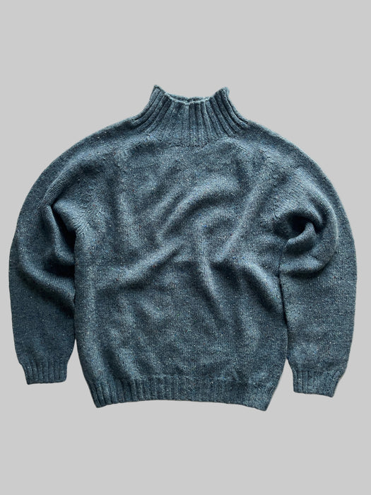 Array Womens Clare Turtle Neck Jumper in Ossian Neps