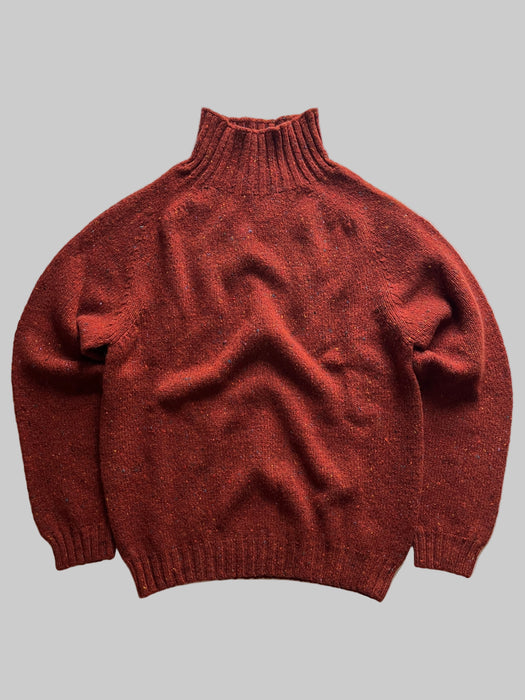 Array Womens Clare Turtle Neck Jumper in Hoy Neps