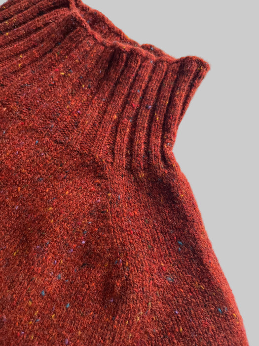 Array Womens Clare Turtle Neck Jumper in Hoy Neps