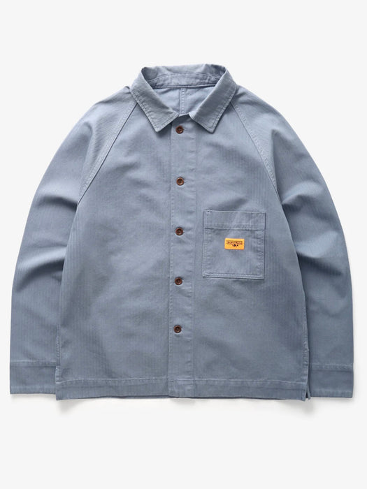 Service Works Herringbone FOH Jacket in Harbour