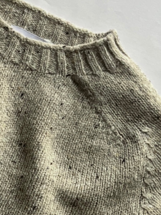 Array Womens Henny Cropped Crew in Mull Neps