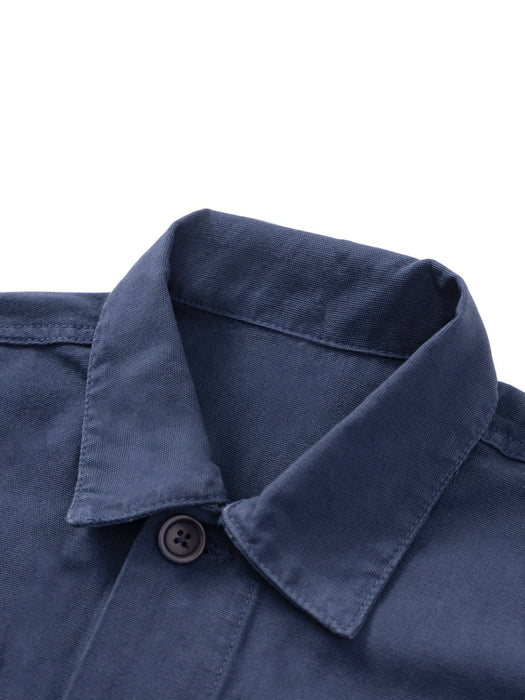 Service Works Canvas Coverall Jacket in Navy