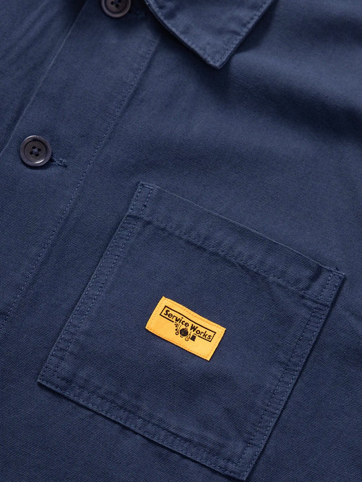 Service Works Canvas Coverall Jacket in Navy