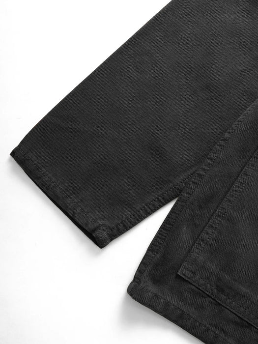 Service Works Canvas Coverall Jacket in Black