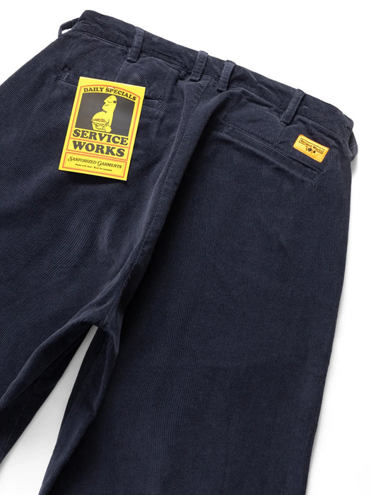 Service Works Corduroy Part timer Pant in Navy