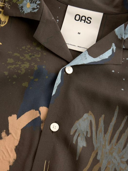 OAS Brillo Palermo Shirt in Dark Brown