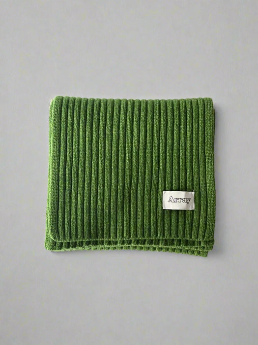 Array Ribbed Scarf in Watercress