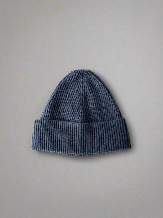 Array Solid Beanie in Blue Lovat