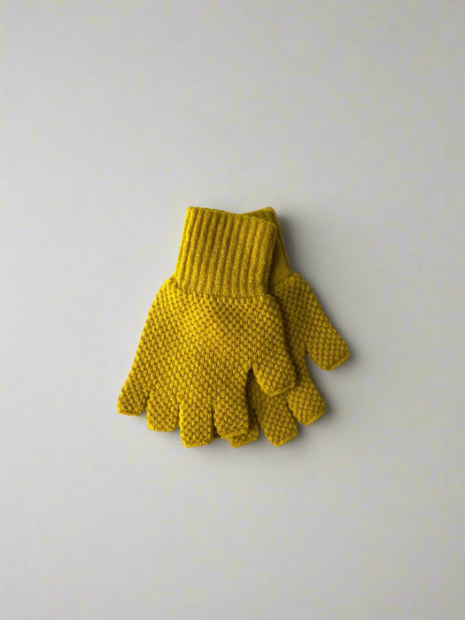 Array Half Finger Womens Glove in Piccalilli