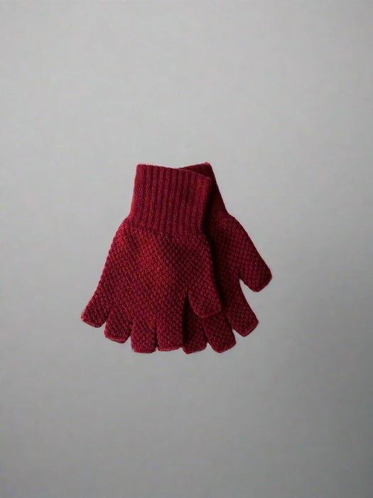 Array Half Finger Womens Glove in Rhubarb