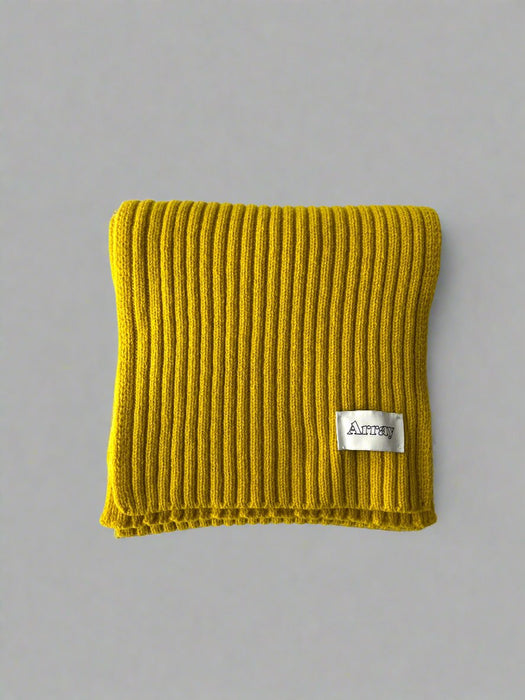 Array Ribbed Scarf in Piccalilli