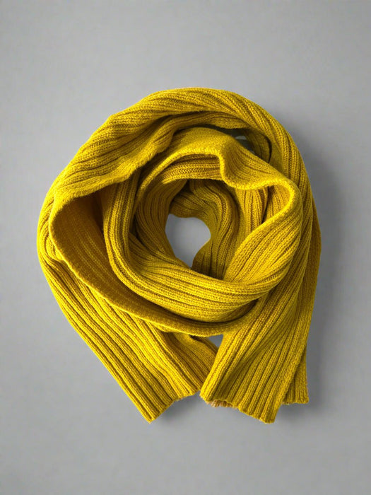 Array Ribbed Scarf in Piccalilli