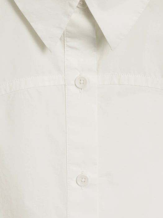 YMC Women Kengo Shirt in Off-White Poplin
