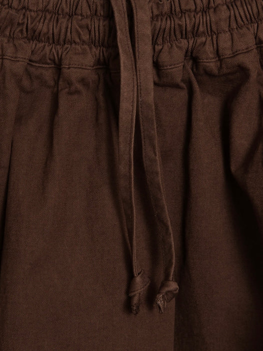 YMC Women Parachute Skirt in Brown