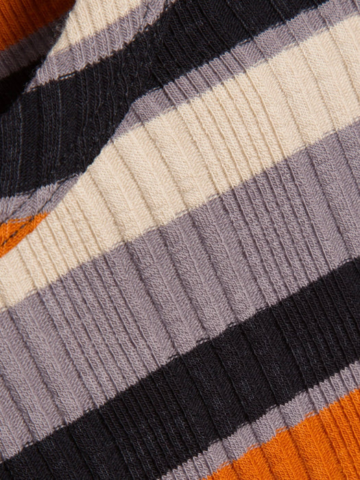 YMC Women Charlotte SS Top in Multi Stripe