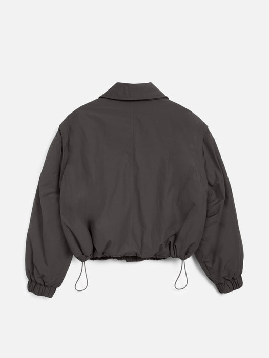 YMC Women Heath Bomber in Charcoal