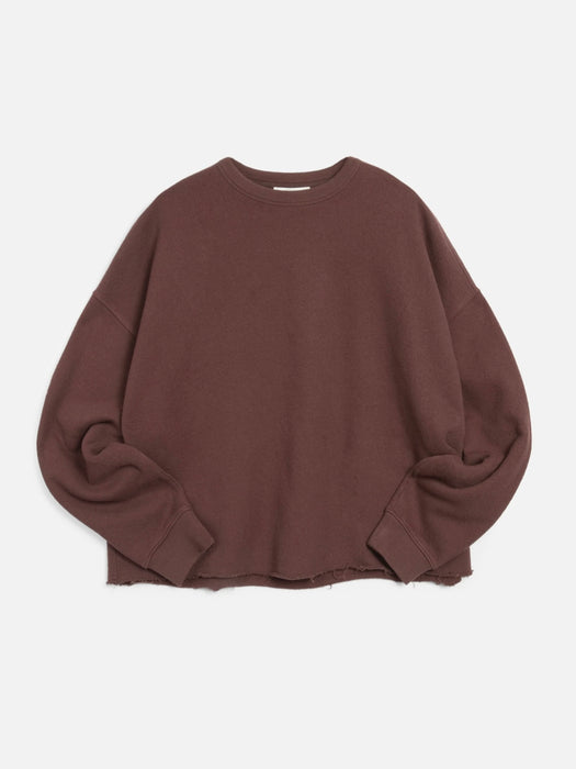 YMC Men Studio Sweatshirt in Brown