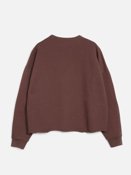 YMC Men Studio Sweatshirt in Brown