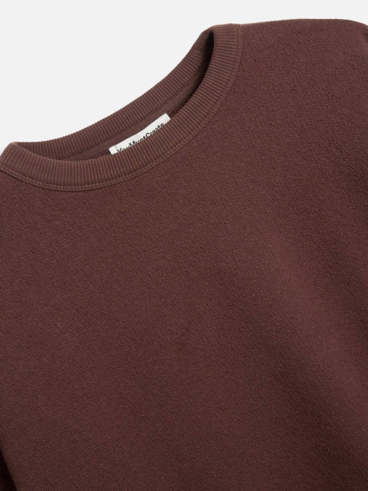 YMC Men Studio Sweatshirt in Brown