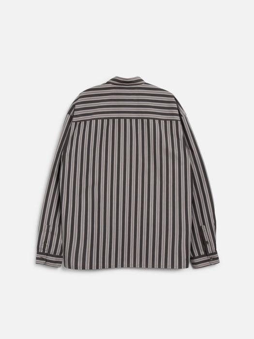 YMC Men Mitchum Shirt in Deck Stripe