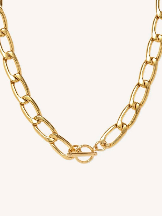 And Danu Anchor Chain Necklace in Gold