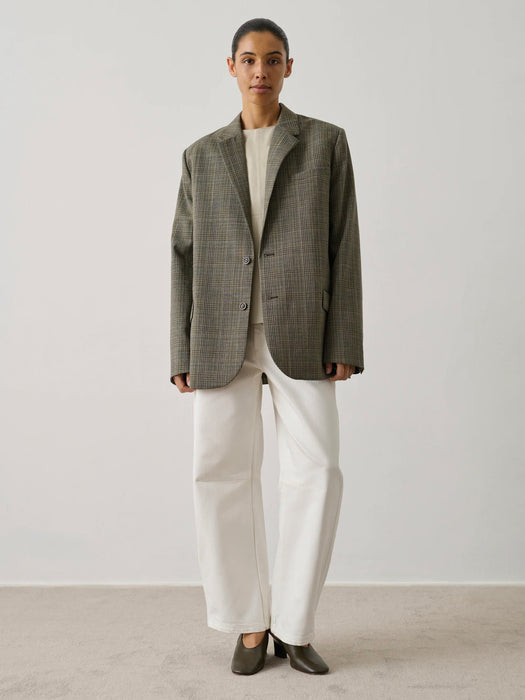 Soeur Hermosa Blazer in Brown / Green