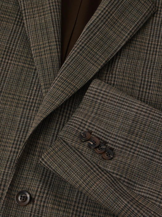 Soeur Hermosa Blazer in Brown / Green