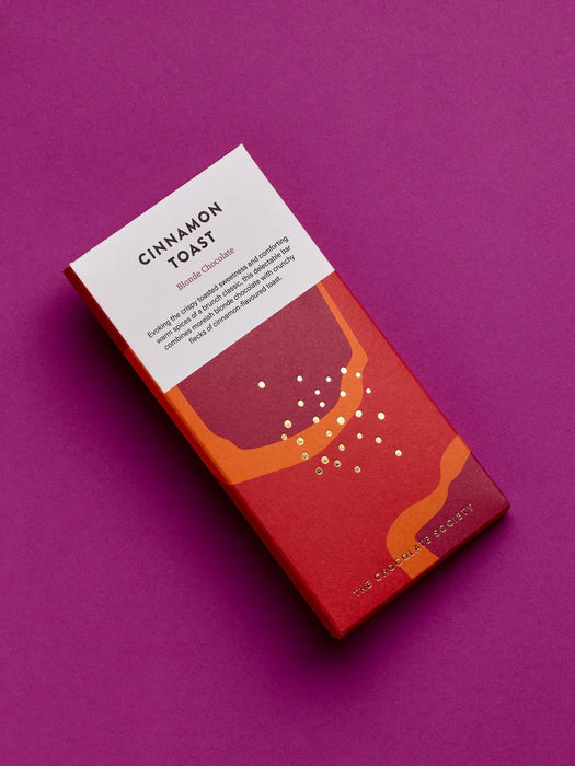 The Chocolate Society Cinnamon Toast Blonde Chocolate Bar