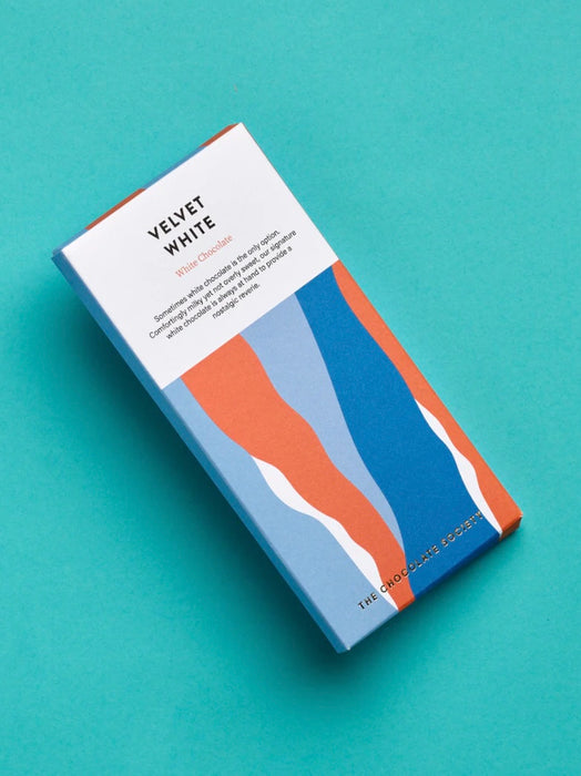 The Chocolate Society Velvet White Chocolate Bar