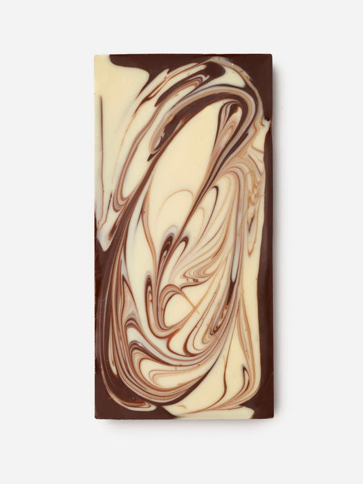 The Chocolate Society Peppermint Swirl Dark & White Chocolate Bar