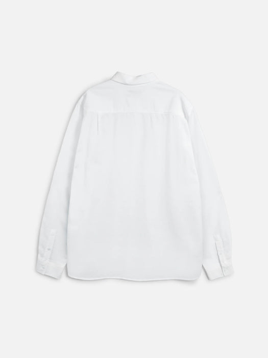 YMC Men Curtis Shirt in Lace White