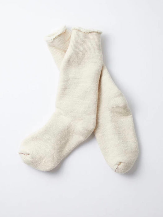 Rototo Double Face Socks in Oatmeal