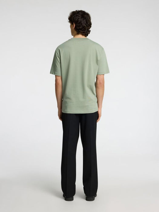 Selected Homme Colman T-Shirt in Iceberg Green