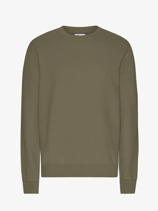 Colorful Standard Classic Crew Sweat in Dusty Olive