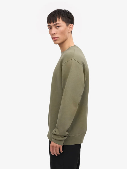 Colorful Standard Classic Crew Sweat in Dusty Olive